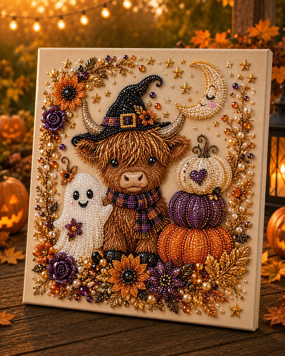 Halloween Pearl Bead Diamond Art Kit
