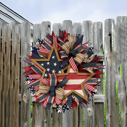 Sentinels of Honor: 250th Anniversary Hand-Tied Wreath (50% OFF)