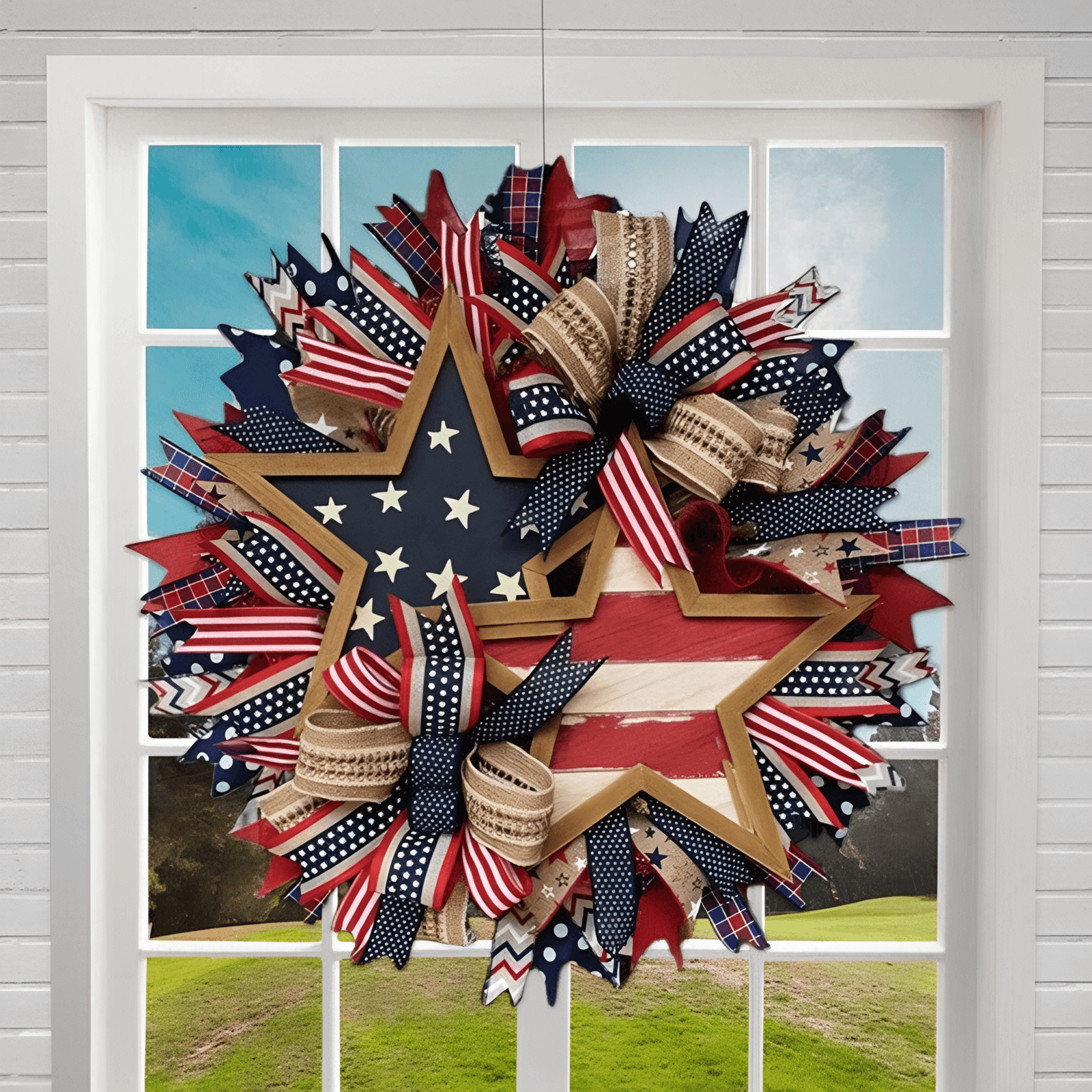 250th Anniversary Hand-Tied Wreath
