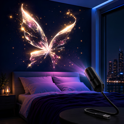 🌌 USB Planet Night Light Projector – Bring the Night Sky Home With Switchable Scenes