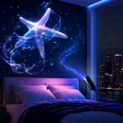 🌌 USB Planet Night Light Projector – Bring the Night Sky Home With Switchable Scenes