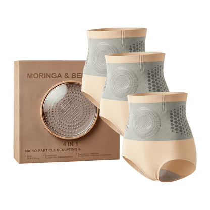 Moringa & Berberine 4-In-1 Micro-Particle Sculpting & Fat-Burn Shorts