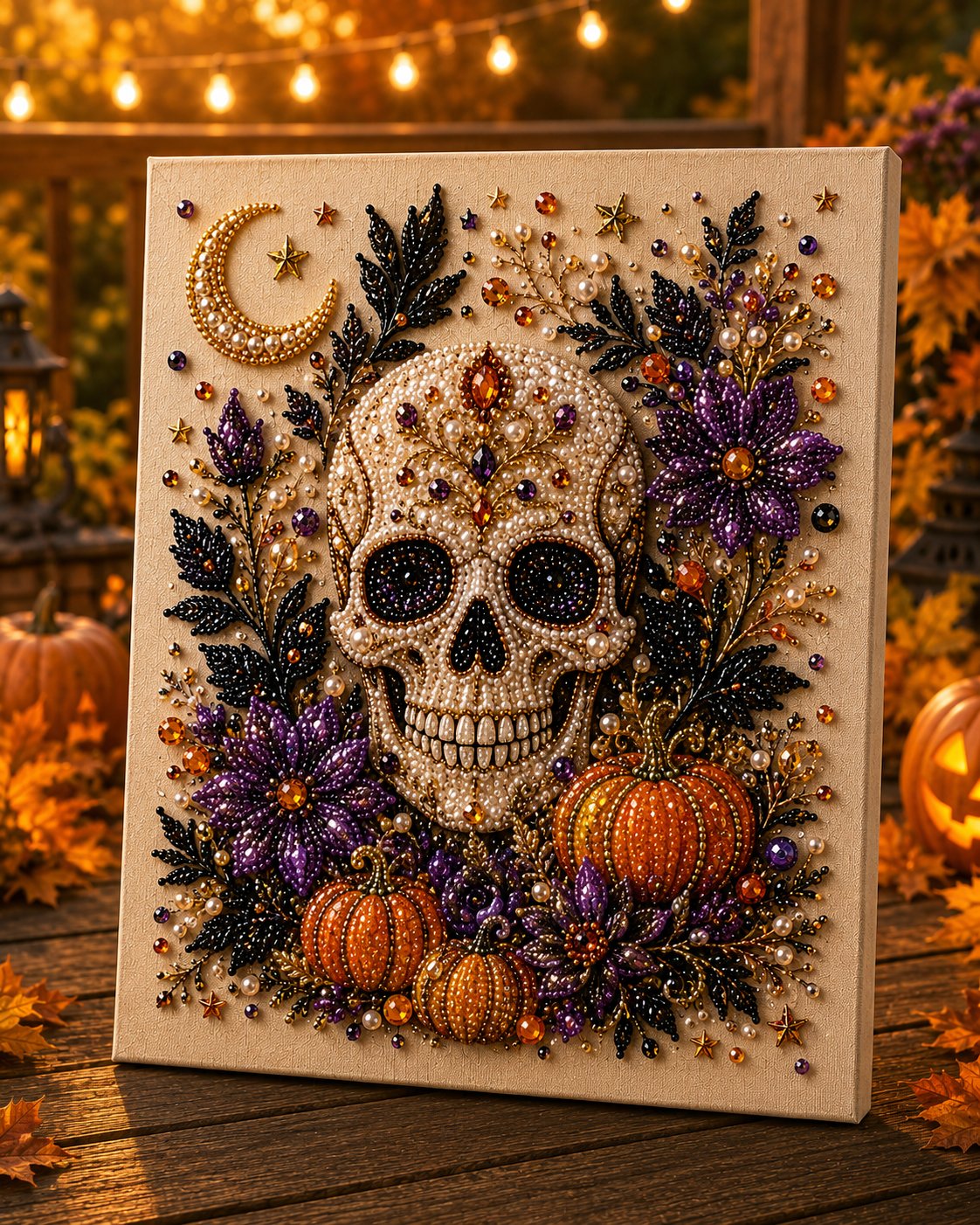 Halloween Pearl Bead Diamond Art Kit