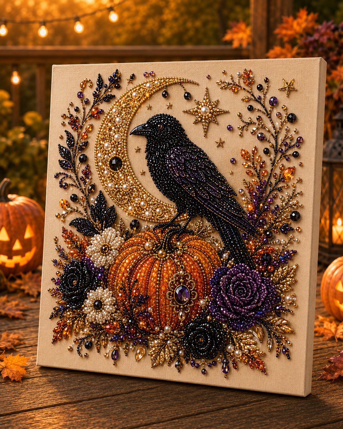 Halloween Pearl Bead Diamond Art Kit