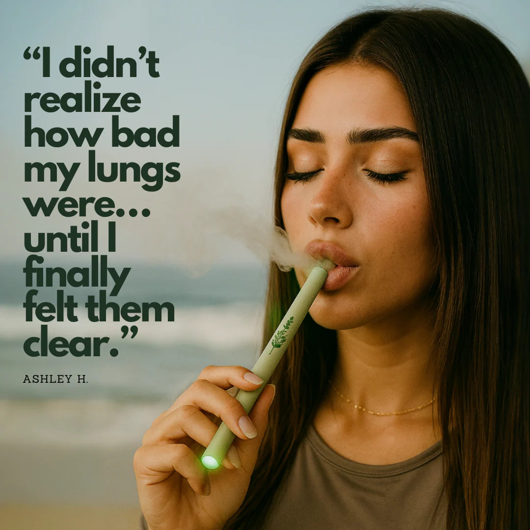 ODEIUN™ Herbal Diffuser: Deep Lung Detox & Respiratory Relief. The Smoker’s Best Companion.