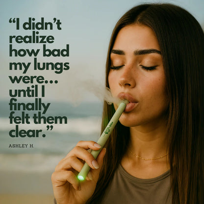 ODEIUN™ Herbal Diffuser: Deep Lung Detox & Respiratory Relief. The Smoker’s Best Companion.