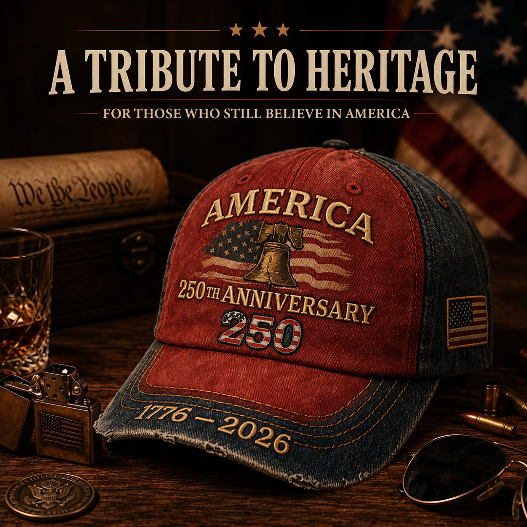Retro Washed 250th Anniversary Hat