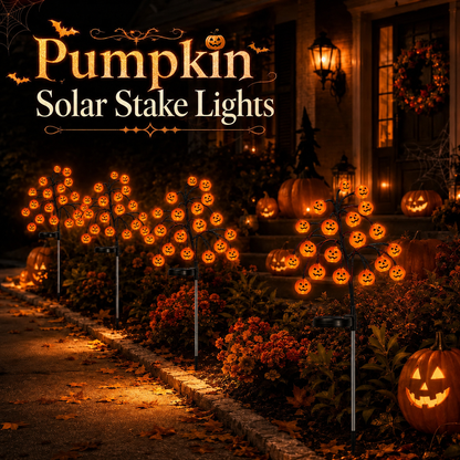 🔥LAST DAY 50% OFF | 20-Pumpkin Solar Stake Lights