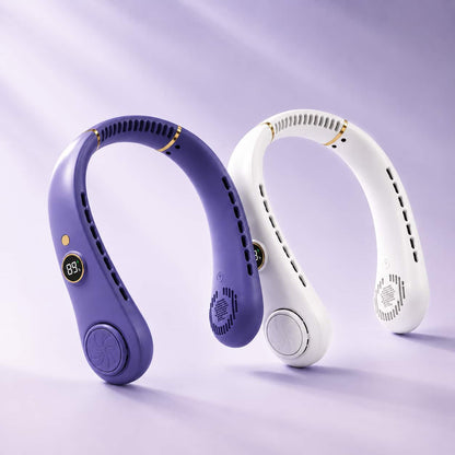 Portable Neck Fan — 3-Second Rapid Chill, Up to 12H Runtime