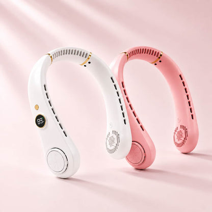 Portable Neck Fan — 3-Second Rapid Chill, Up to 12H Runtime
