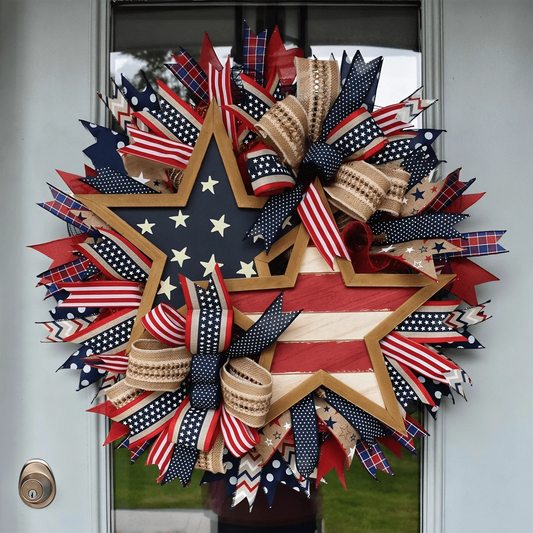 Sentinels of Honor: 250th Anniversary Hand-Tied Wreath (50% OFF)