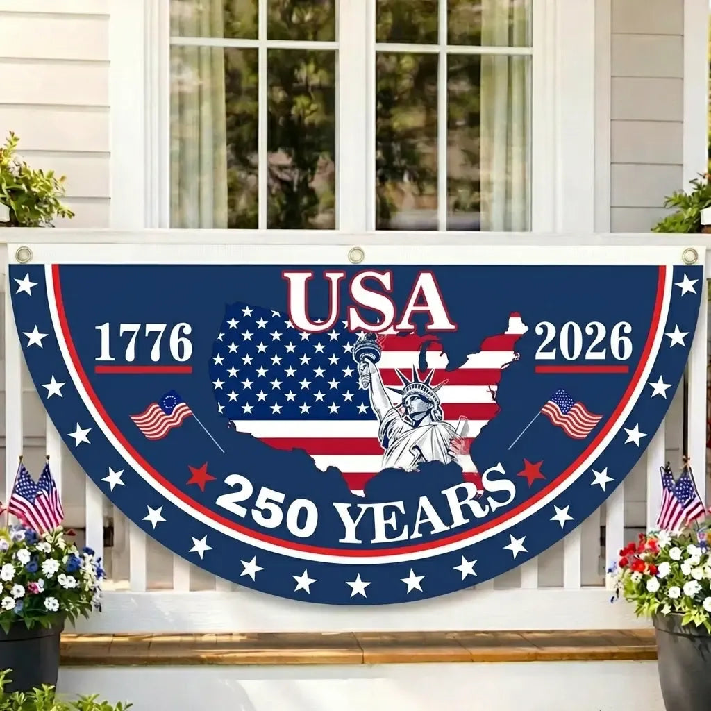 ✨USA 250th Anniversary Banner — A Patriotic Statement for Your Home